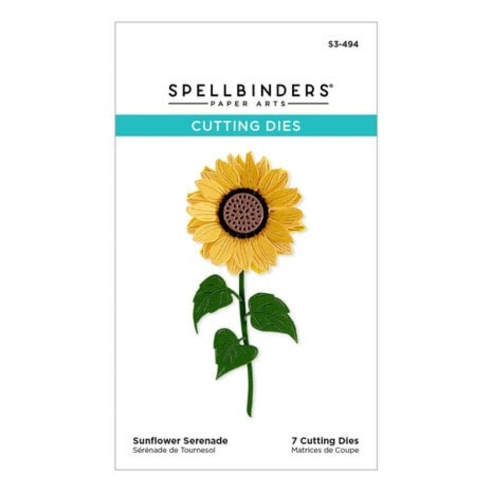 Spellbinders Serenade of Autumn Sunflower Serenade Dies (S3-494) Spellbinders Serenade of Autumn Sunflower Serenade Dies (S3-494)