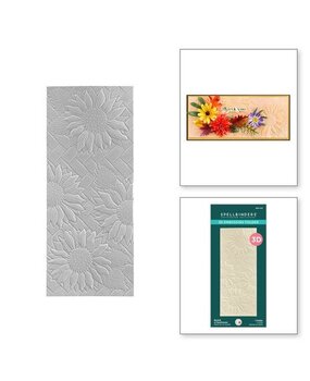 Spellbinders Birds & Bees Garden Basket of Sunflowers 3D Embossing Folder (E3D-043) Spellbinders Birds & Bees Garden Basket of Sunflowers 3D Embossing Folder (E3D-043)