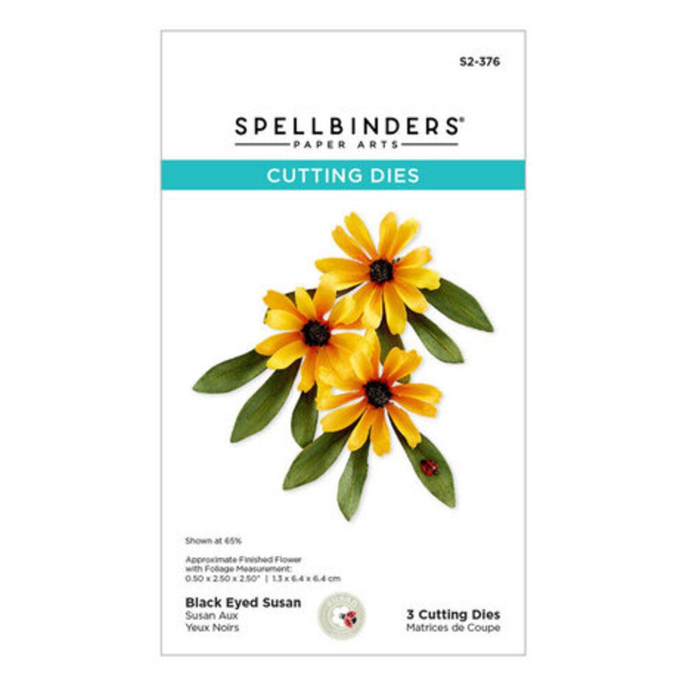 Spellbinders Birds & Bees Garden Black Eyed Susan Dies (S2-376) Spellbinders Birds & Bees Garden Black Eyed Susan Dies (S2-376)