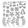 Spellbinders Beautiful Wreaths Garden Wreath Add-Ons Dies (S5-598) Spellbinders Beautiful Wreaths Garden Wreath Add-Ons Dies (S5-598)