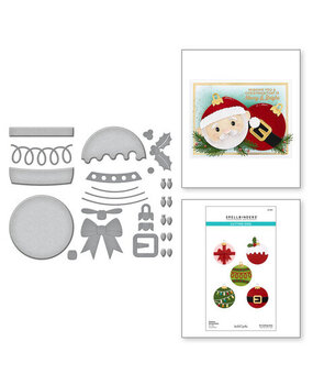Spellbinders Merry Mug & Circle Delights Festive Ornaments Dies (S5-607)