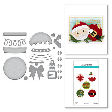 Spellbinders Merry Mug & Circle Delights Festive Ornaments Dies (S5-607)