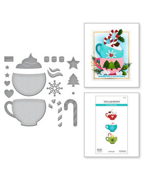 Spellbinders Merry Mug & Circle Delights Merry Mug Creations Dies (S4-1311)