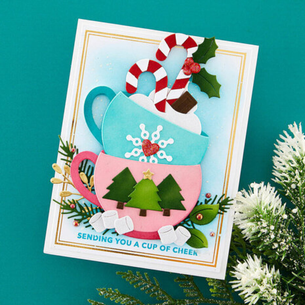 Spellbinders Merry Mug & Circle Delights Merry Mug Creations Dies (S4-1311)