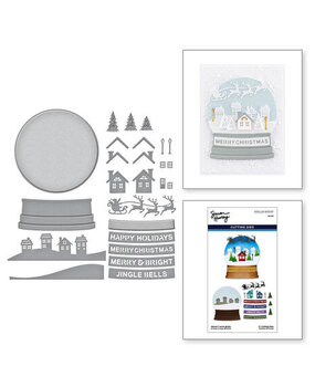Spellbinders Simon's Snow Globe Dies (S6-222) Spellbinders Simon's Snow Globe Dies (S6-222)