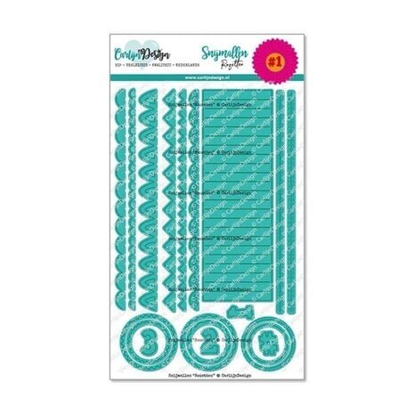 Carlijn Design Snijmallen Rozetten (CDSN-0238)