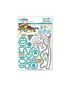 Carlijn Design Snijmallen Kerst Uiltjes (CDSN-0239)