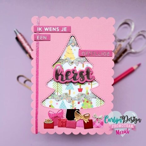 Carlijn Design Hot Foil Fijne Kerst (CDHF-0043)