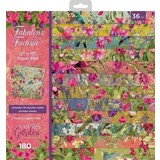 Crafter's Companion Fabulous Fuchsia 12x12 Inch Paper Pad (NGA-FF-PAD12)