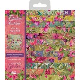 Crafter's Companion Fabulous Fuchsia 6x6 Inch Paper Pad (NGA-FF-PAD6)