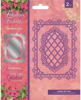 Crafter's Companion Fabulous Fuchsia Opulent Duo Die (NGA-FF-MD-OPD)