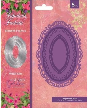 Crafter's Companion Fabulous Fuchsia Elegant Frames Die (NGA-FF-MD-EFR)