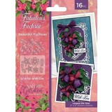 Crafter's Companion Fabulous Fuchsia Stamp & Die Beautiful Fuchsias (NGA-FF-STD-BFU)