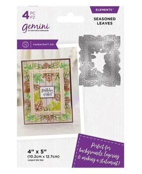 Gemini Everyday Border Nesting Elements Dies Seasoned Leaves (CC-DCE-MD-SELE) Gemini Everyday Border Nesting Elements Dies Seasoned Leaves (CC-DCE-MD-SELE)