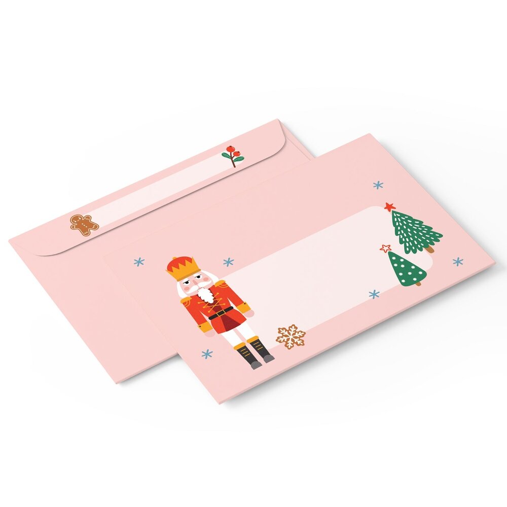 Little Lefty Lou Nutcracker Envelopes (EN002)