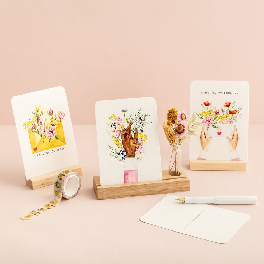 Little Lefty Lou Flower Envelopes Washi Tape (WT019) Little Lefty Lou Flower Envelopes Washi Tape (WT019)