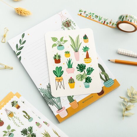 Little Lefty Lou Houseplants Washi Tape (WT020)