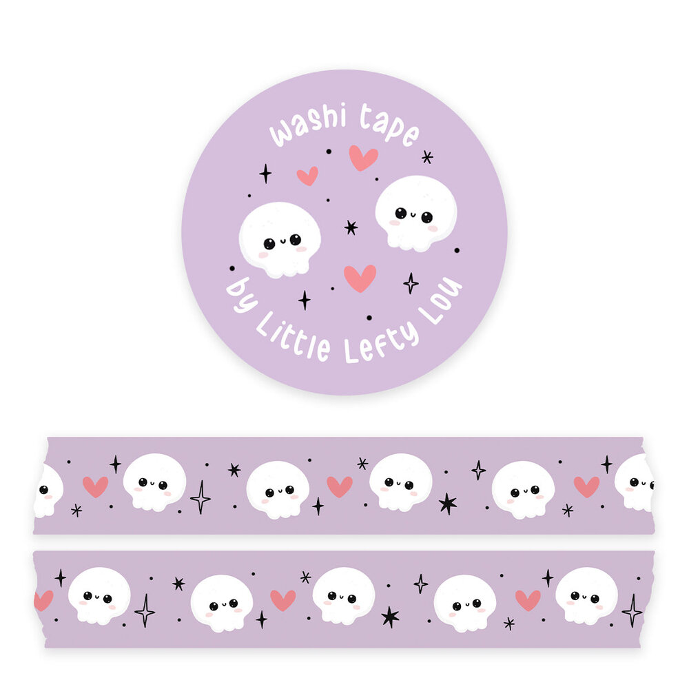 Little Lefty Lou Skulls Washi Tape (WT023)