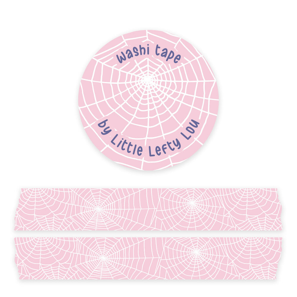 Little Lefty Lou Spiderweb Washi Tape (WT029)