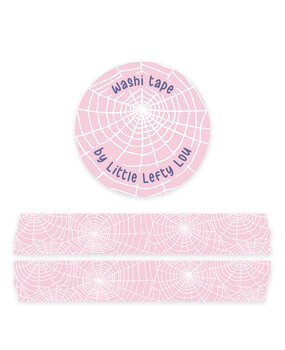 Little Lefty Lou Spiderweb Washi Tape (WT029)