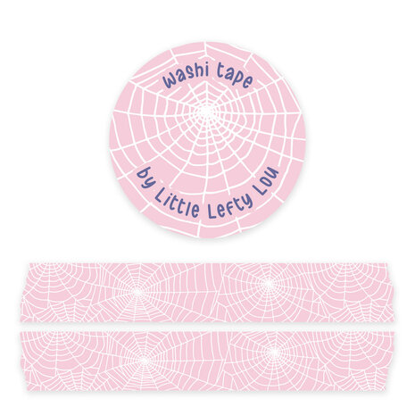 Little Lefty Lou Spiderweb Washi Tape (WT029)