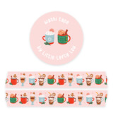Little Lefty Lou Winter Drinks Washi Tape (WT052)