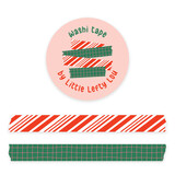 Little Lefty Lou 2 Slim Christmas Basic Washi Tapes (WT063)