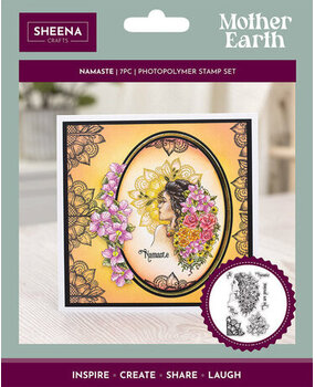 Sheena Mother Earth Clear Stamp Namaste (SD-ME-STP-NAM)