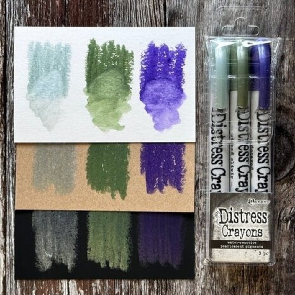 Ranger Tim Holtz Distress Crayons Halloween Pearl Set 6 (TSHK84358) Ranger Tim Holtz Distress Crayons Halloween Pearl Set 6 (TSHK84358)