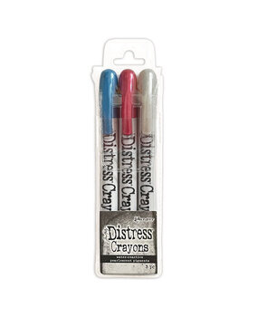 Ranger Tim Holtz Distress Crayons Holiday Pearl Set 5 (TSCK84389) Ranger Tim Holtz Distress Crayons Holiday Pearl Set 5 (TSCK84389)