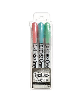 Ranger Tim Holtz Distress Crayons Holiday Pearl Set 6 (TSCK84396) Ranger Tim Holtz Distress Crayons Holiday Pearl Set 6 (TSCK84396)