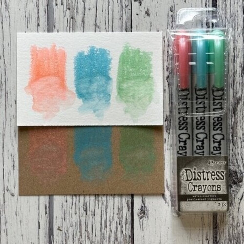 Ranger Tim Holtz Distress Crayons Holiday Pearl Set 6 (TSCK84396) Ranger Tim Holtz Distress Crayons Holiday Pearl Set 6 (TSCK84396)