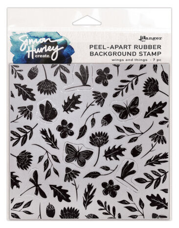 Simon Hurley Create Wings and Things Cling Stamps (HUR82521) Simon Hurley Create Wings and Things Cling Stamps (HUR82521)