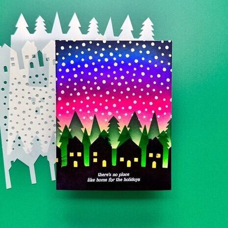 Simon Hurley Create Winter Scene Maker 6x6 Inch Masking Stencils (HUS84785) Simon Hurley Create Winter Scene Maker 6x6 Inch Masking Stencils (HUS84785)