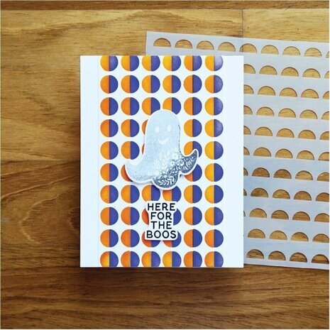 Simon Hurley Create Flip Flop Circles 6x6 Inch Masking Stencils (HUS84853)