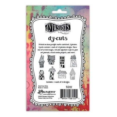 Ranger Dylusions Die Cuts Me Houses (DYA81524)
