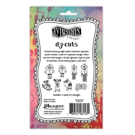 Ranger Dylusions Die Cuts Me Monsters (DYA81531)