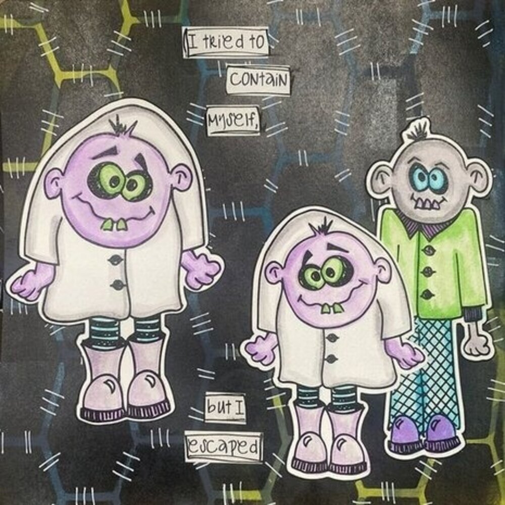 Ranger Dylusions Die Cuts Me Monsters (DYA81531)