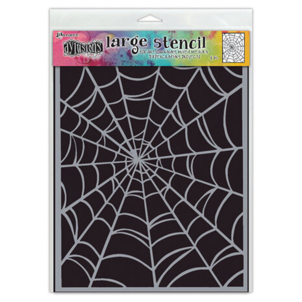 Ranger Dylusions Large Stencil Webs (DYS85102) Ranger Dylusions Large Stencil Webs (DYS85102)