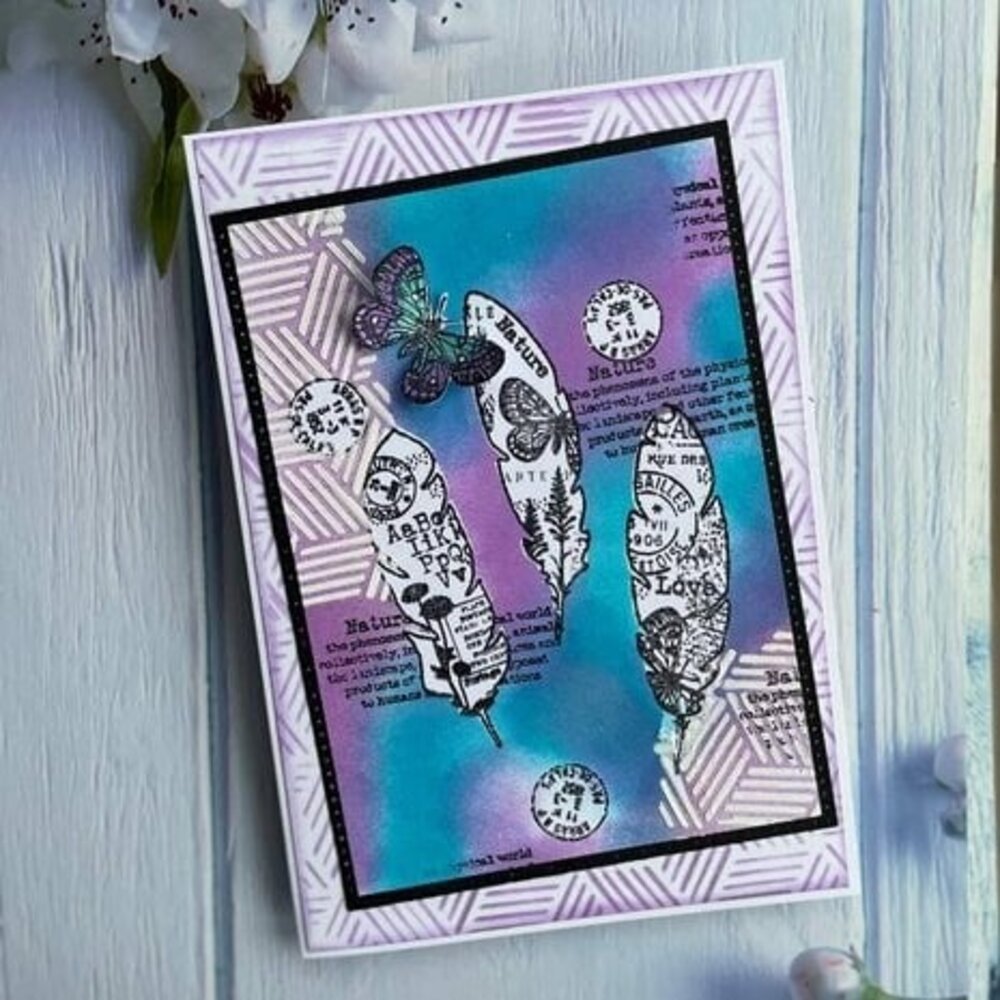 Woodware Quito 6x6 Inch Masking Stencil (FRST080) Woodware Quito 6x6 Inch Masking Stencil (FRST080)