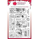 Woodware Tag Collection Clear Stamps (FRB005)