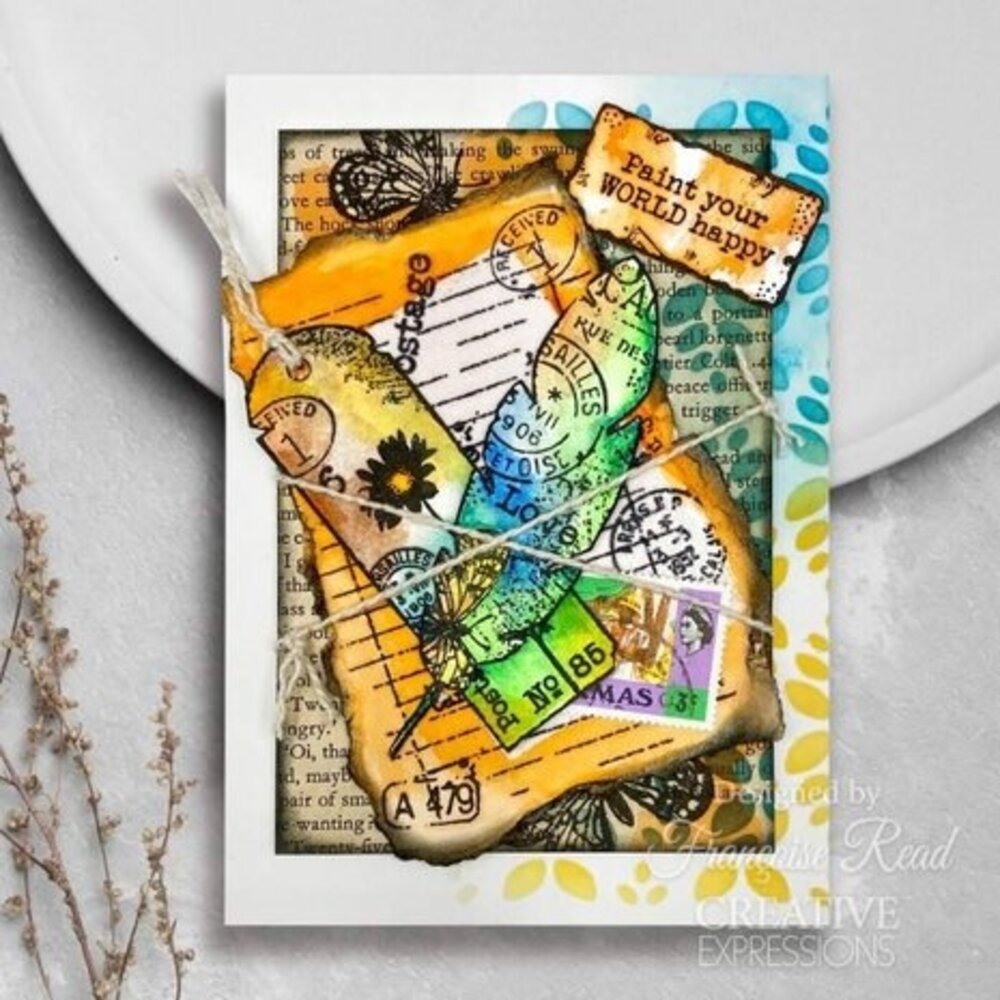 Woodware Tag Collection Clear Stamps (FRB005) Woodware Tag Collection Clear Stamps (FRB005)