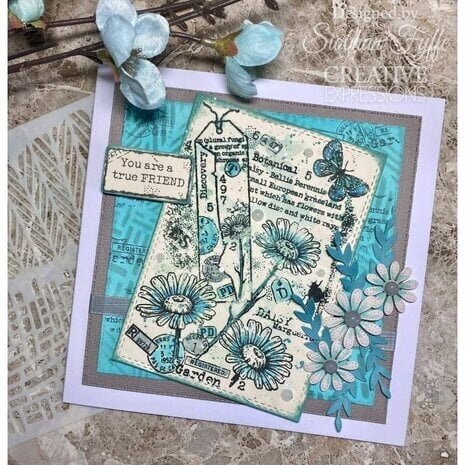 Woodware Garden Daisies Clear Stamps (FRS1023) Woodware Garden Daisies Clear Stamps (FRS1023)