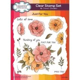 Creative Expressions Jane's Doodles Clear Stamp Set Just For You (CEC1045)