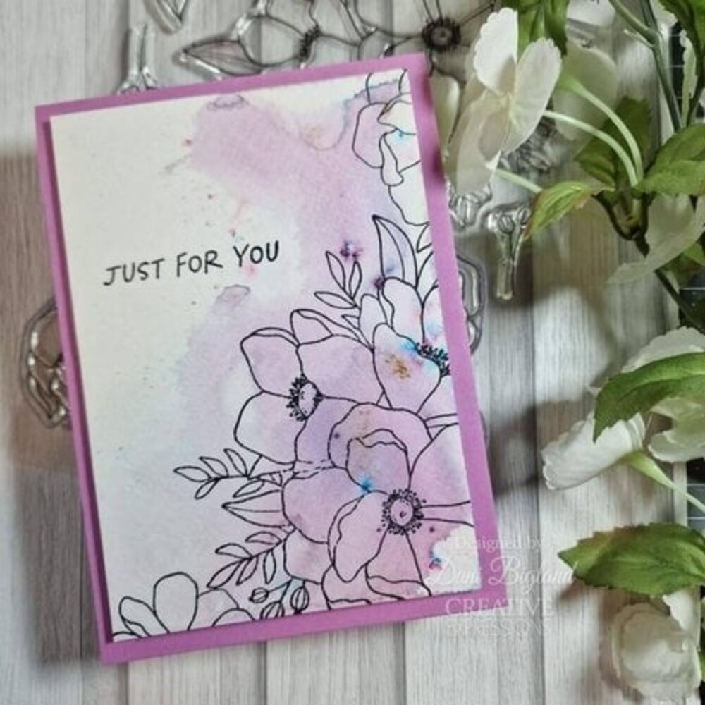 Creative Expressions Jane's Doodles Clear Stamp Set Just For You (CEC1045) Creative Expressions Jane's Doodles Clear Stamp Set Just For You (CEC1045)