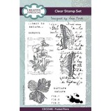 Creative Expressions Sam Poole Clear Stamp A6 Faded Flora (CEC1046)