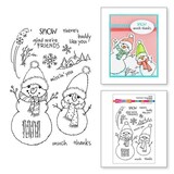 Stampendous! Snowy Friends Clear Stamps (STP-218)