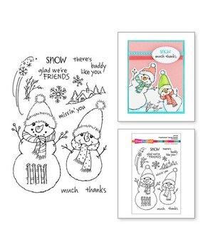 Stampendous! Snowy Friends Clear Stamps (STP-218)
