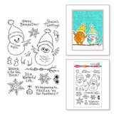 Stampendous! Snow Birds Clear Stamps (STP-219)