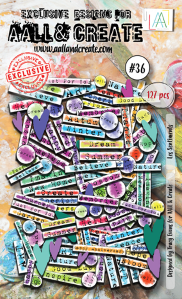AALL and Create Ephemera Die-cuts Les Sentiments (AALL-EP-036) AALL and Create Ephemera Die-cuts Les Sentiments (AALL-EP-036)